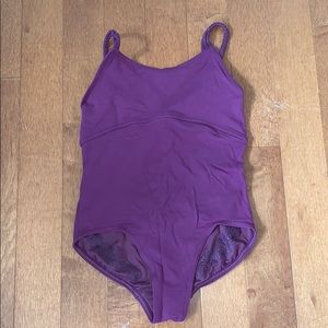 ivivva maroon/burgundy leotard
